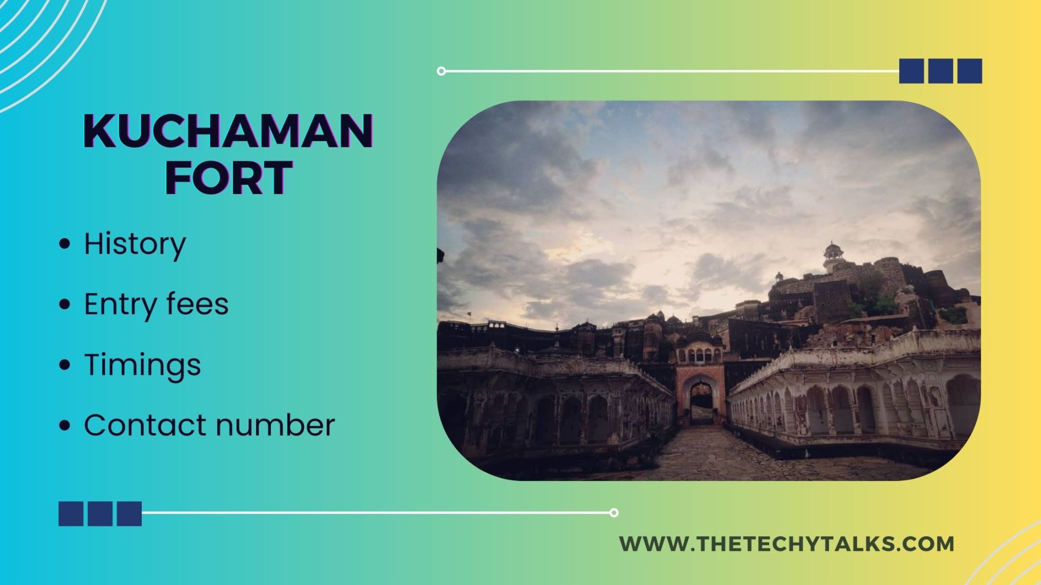 Kuchaman Fort: History, Entry Fees, Timings, Contact Number and Pictures