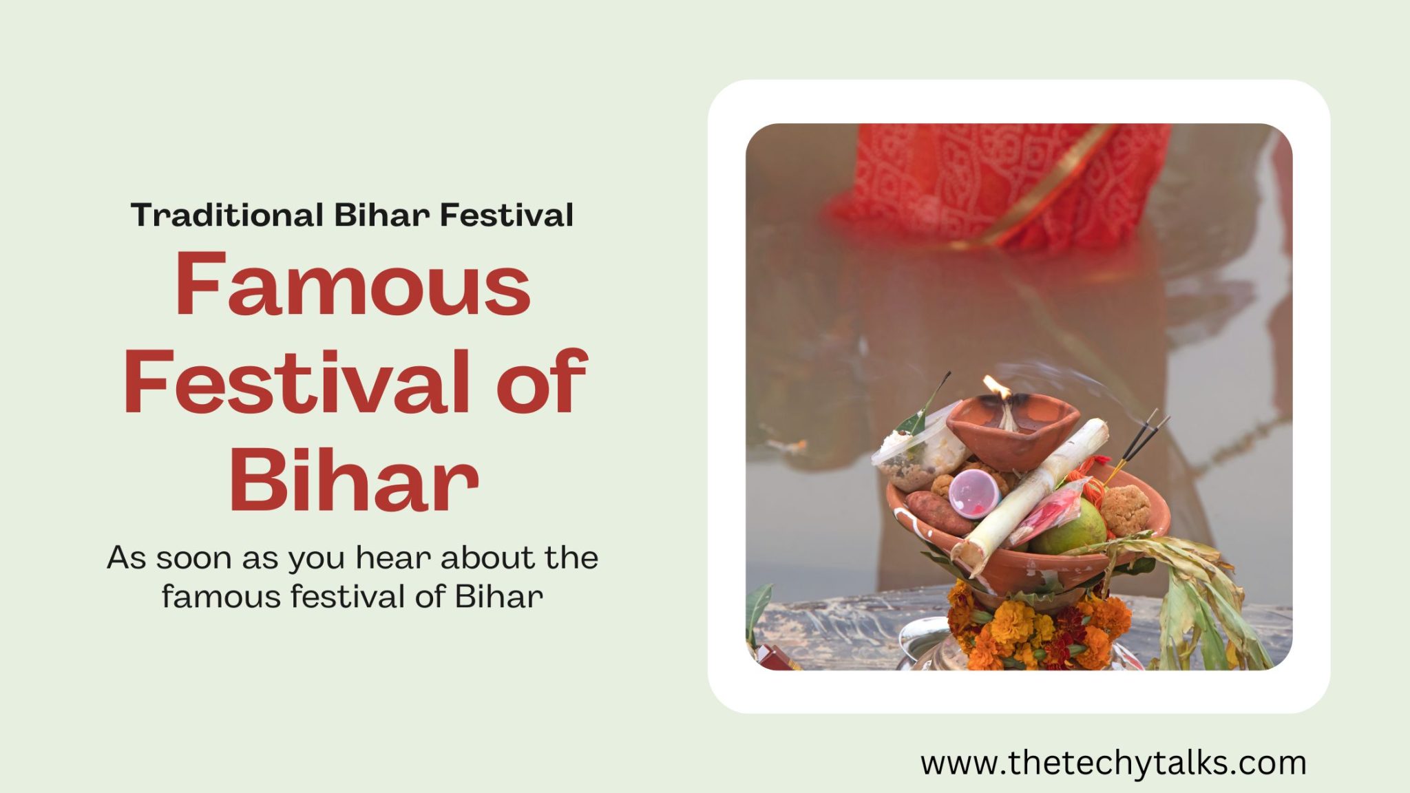Famous Festival of Bihar Name List | Traditional Bihar Festival