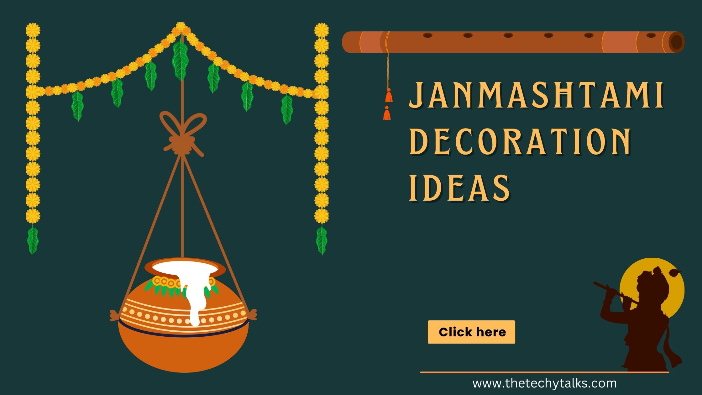 Easy Krishna Janmashtami Decoration Ideas At Home