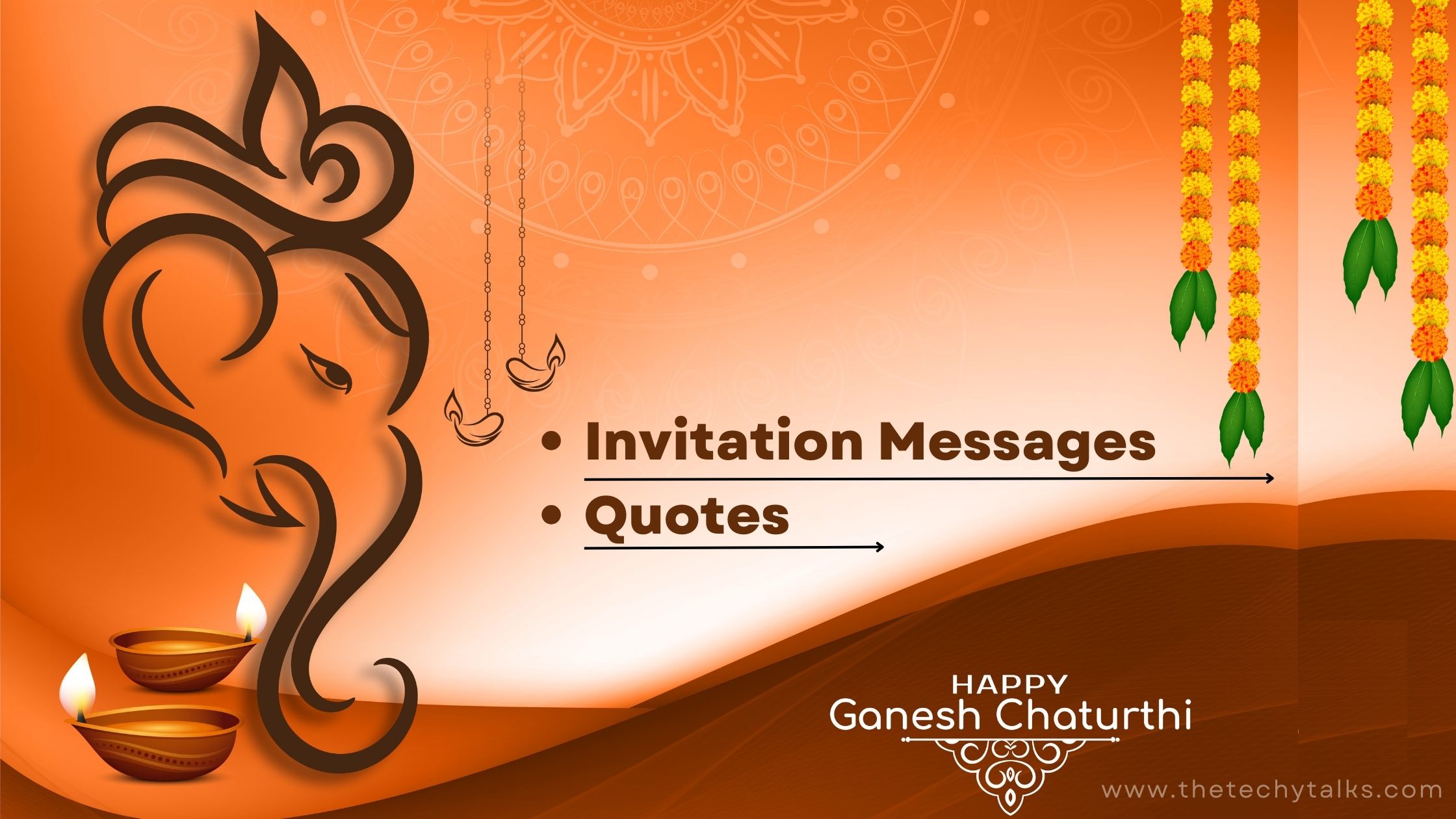 Ganesh Chaturthi Invitation Messages And Quotes In English