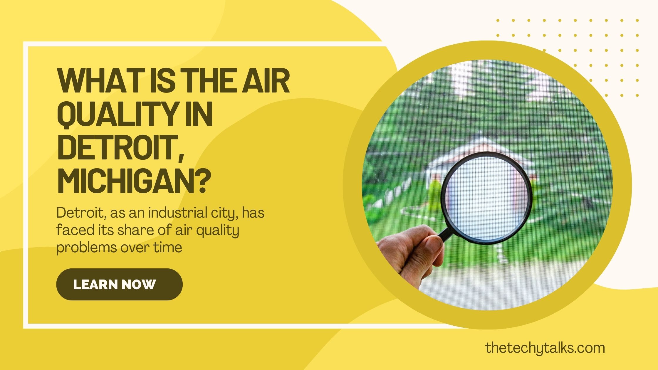 What is the Air Quality in Detroit, Michigan?
