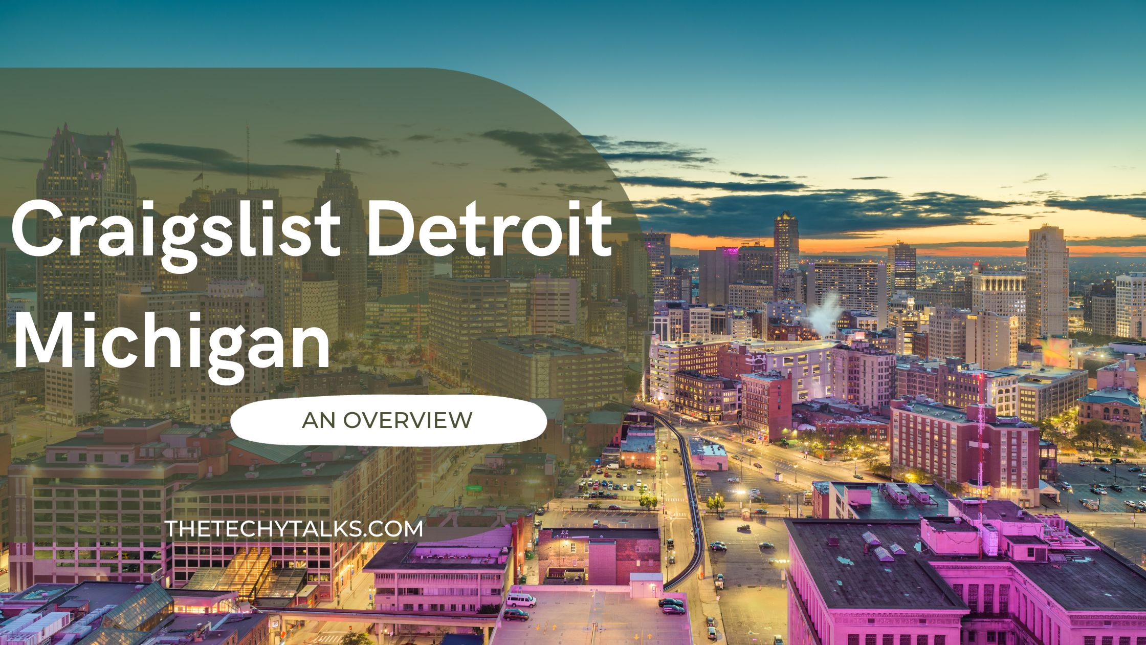 Craigslist Detroit, Michigan: An Overview